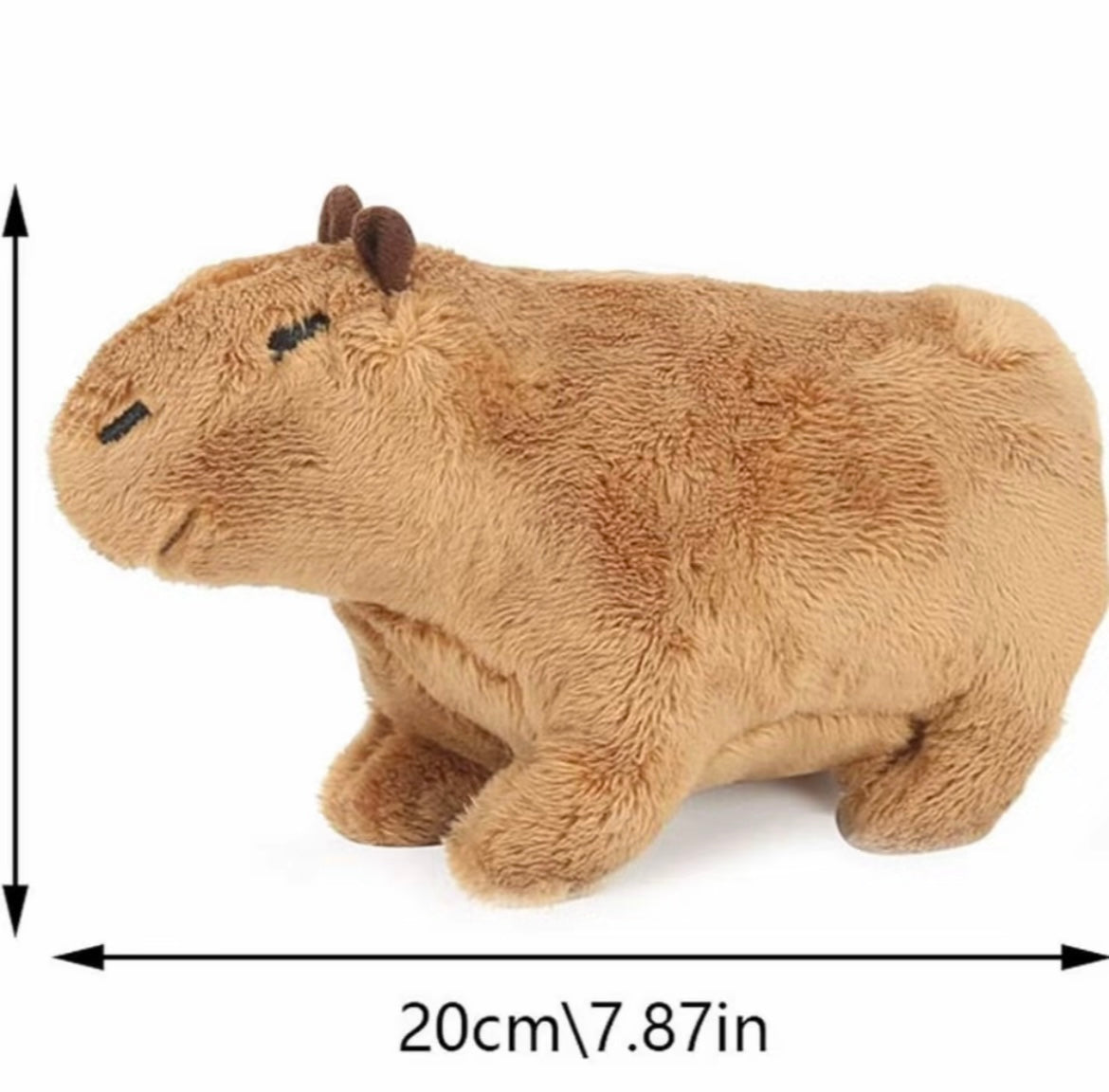 Adorable Capybara Plush Toy – Soft & Cuddly Stuffed Animal