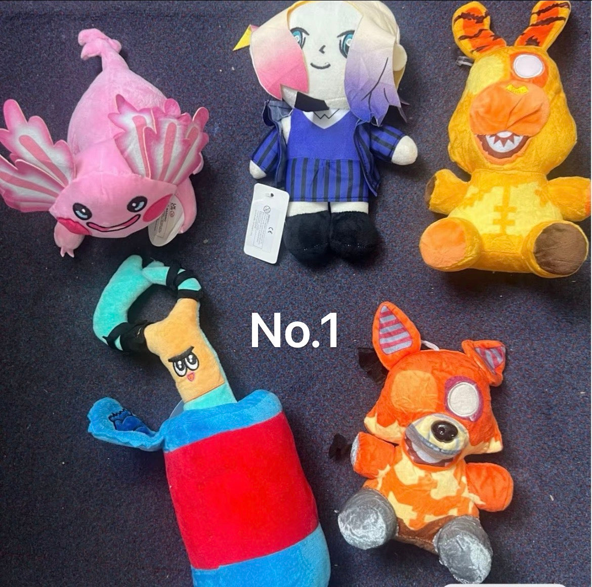 5PSC of Brand New Mystery Plush Toy