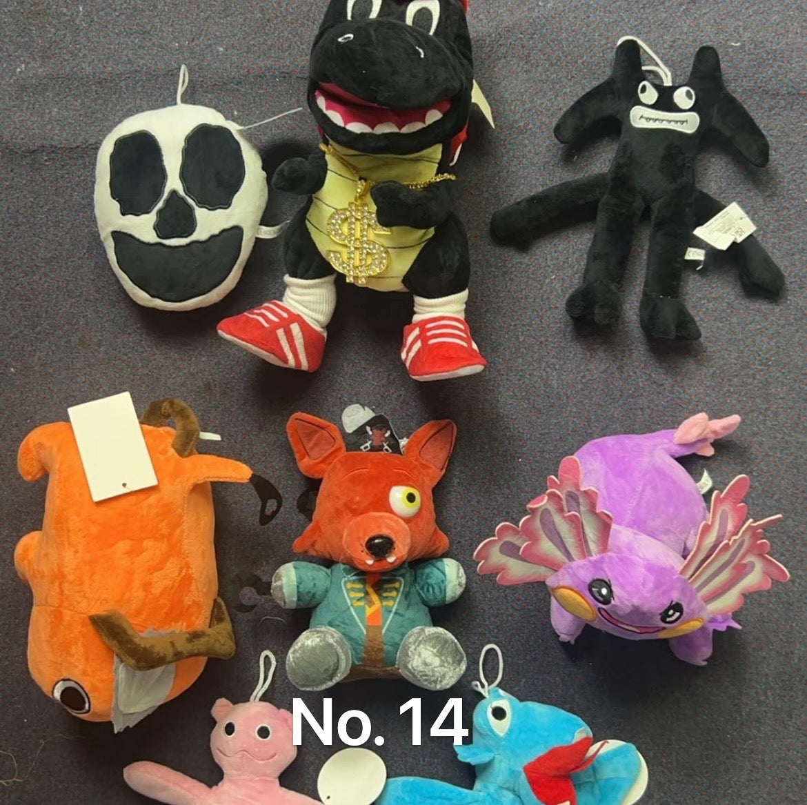 8PSC of Brand New Mystery Plush Toy