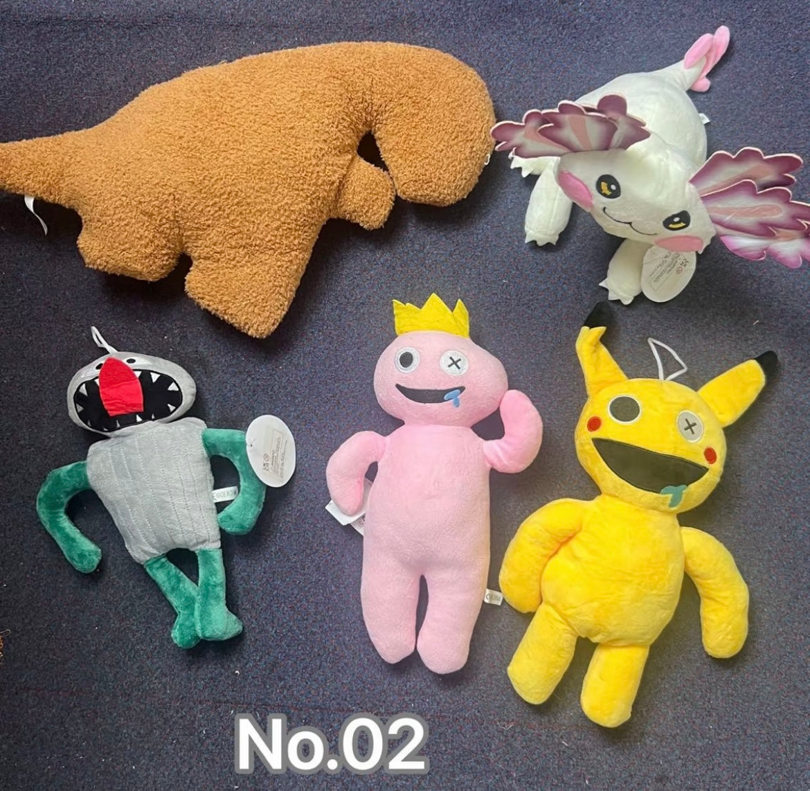 5PSC of Brand New Mystery Plush Toy