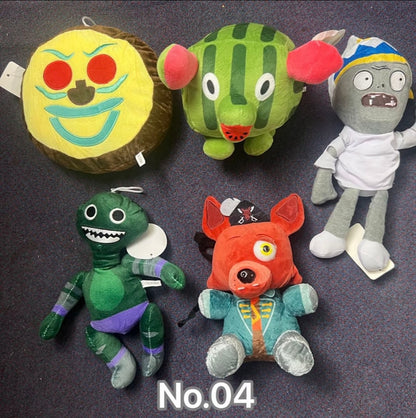 5PSC of Brand New Mystery Plush Toy