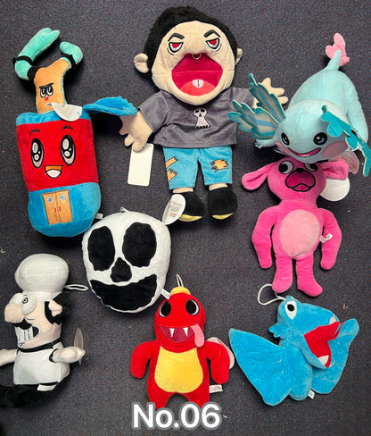 8PSC of Brand New Mystery Plush Toy