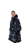 England Football Oversized Blanket Hoodie & Slipper Socks