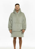 Khaki Oversized Blanket Hoodie