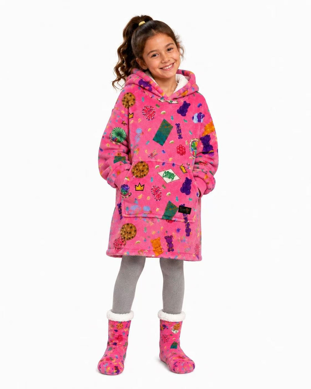 Candy Kids’ Blanket Hoodie