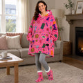 Candy Adult Oversized Blanket Hoodie