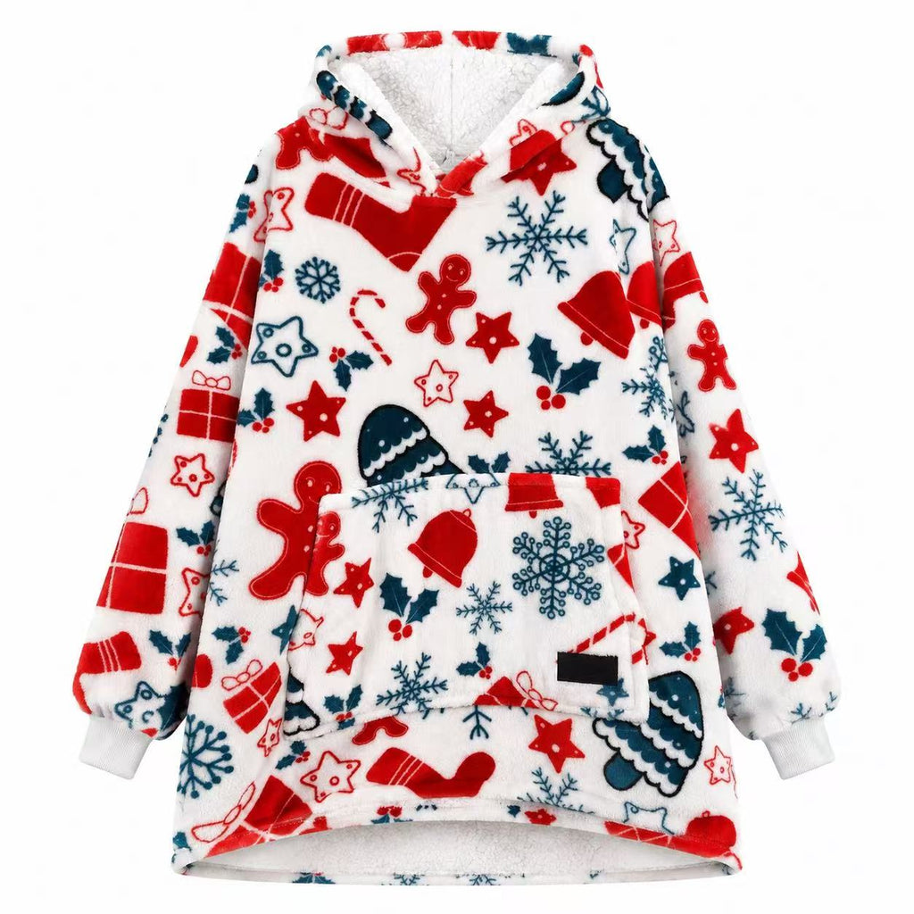 Christmas Kids’ Blanket Hoodie