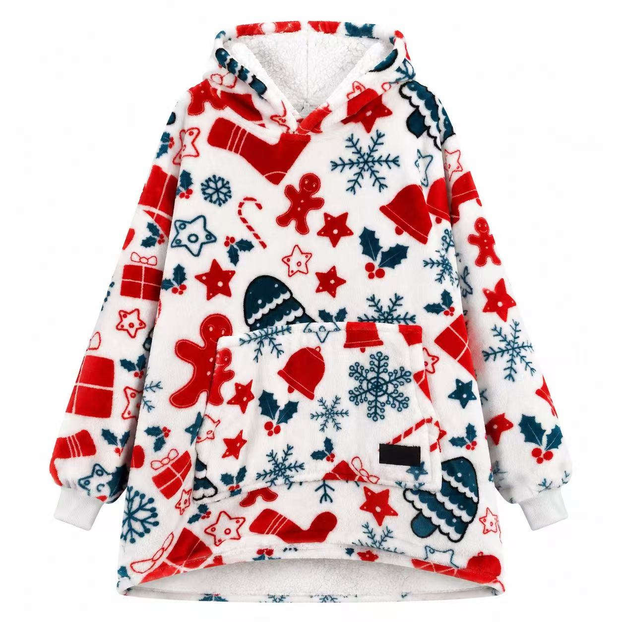 Christmas Kids’ Blanket Hoodie