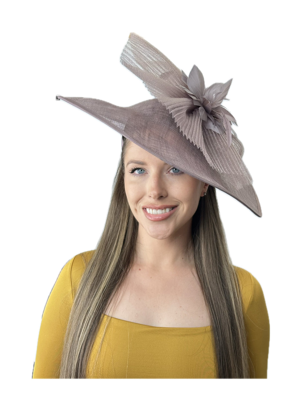 large elegant fascinator