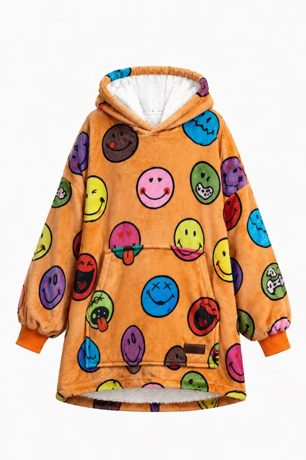 Emoji Kids’ Blanket Hoodie