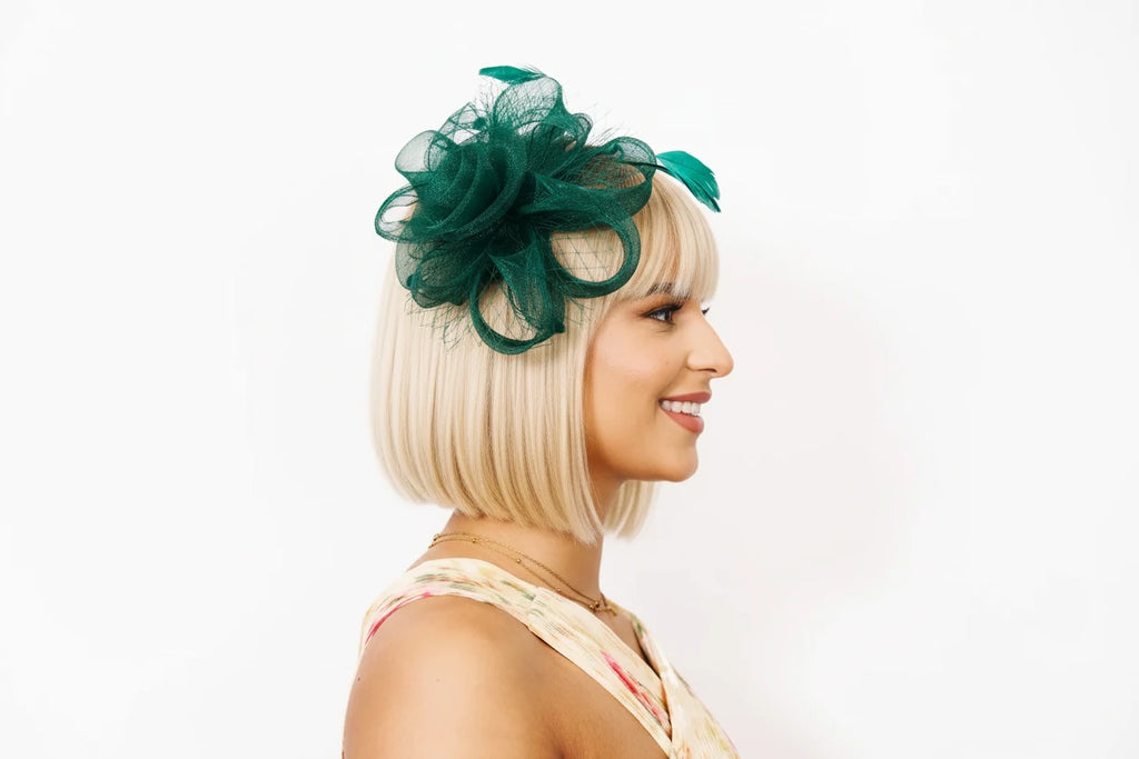 Large Flower Fascinator