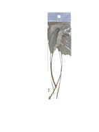Thin Craft Feathers for Fascinator Making – Millinery Decoration (6 Pack)