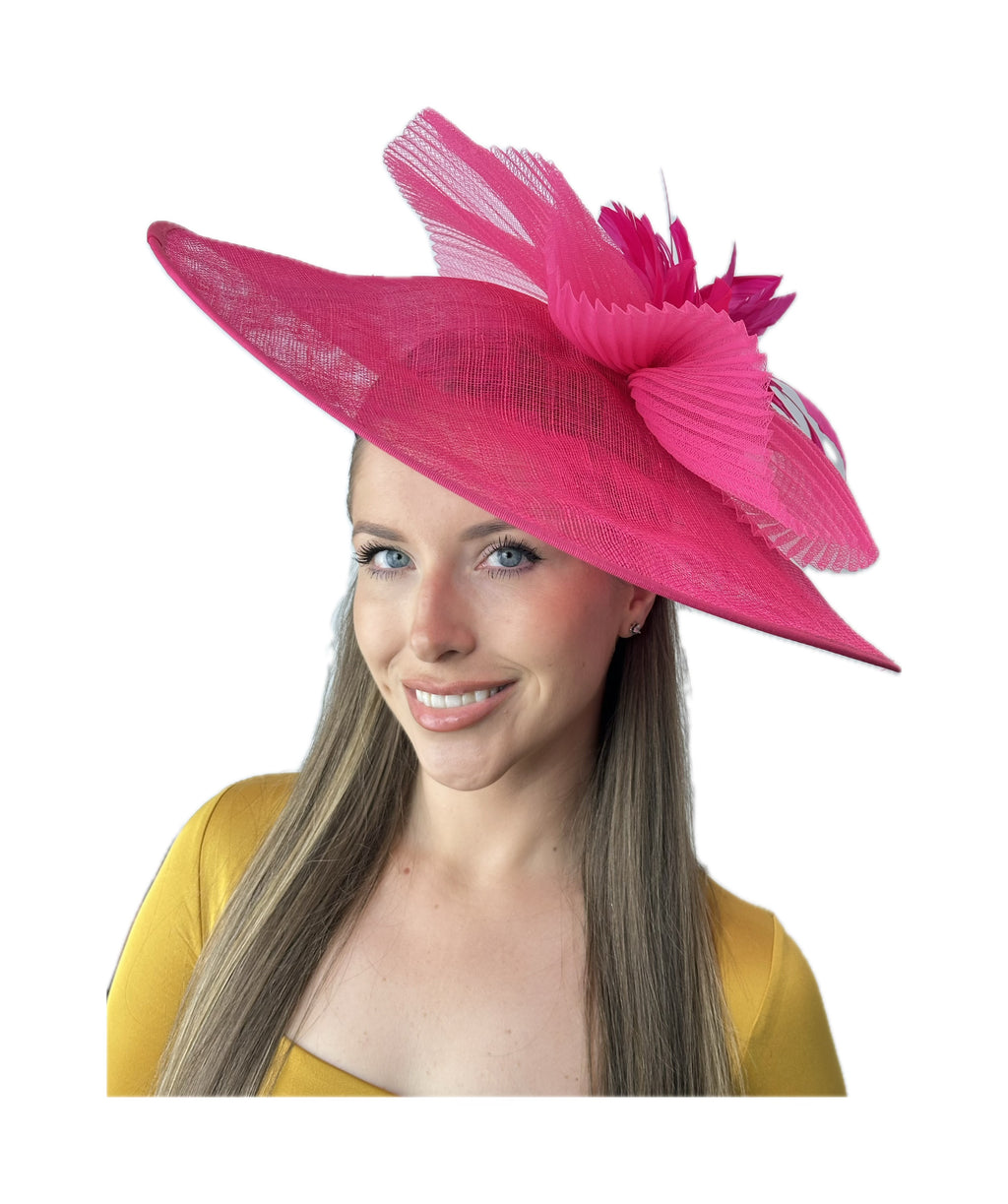 large elegant fascinator