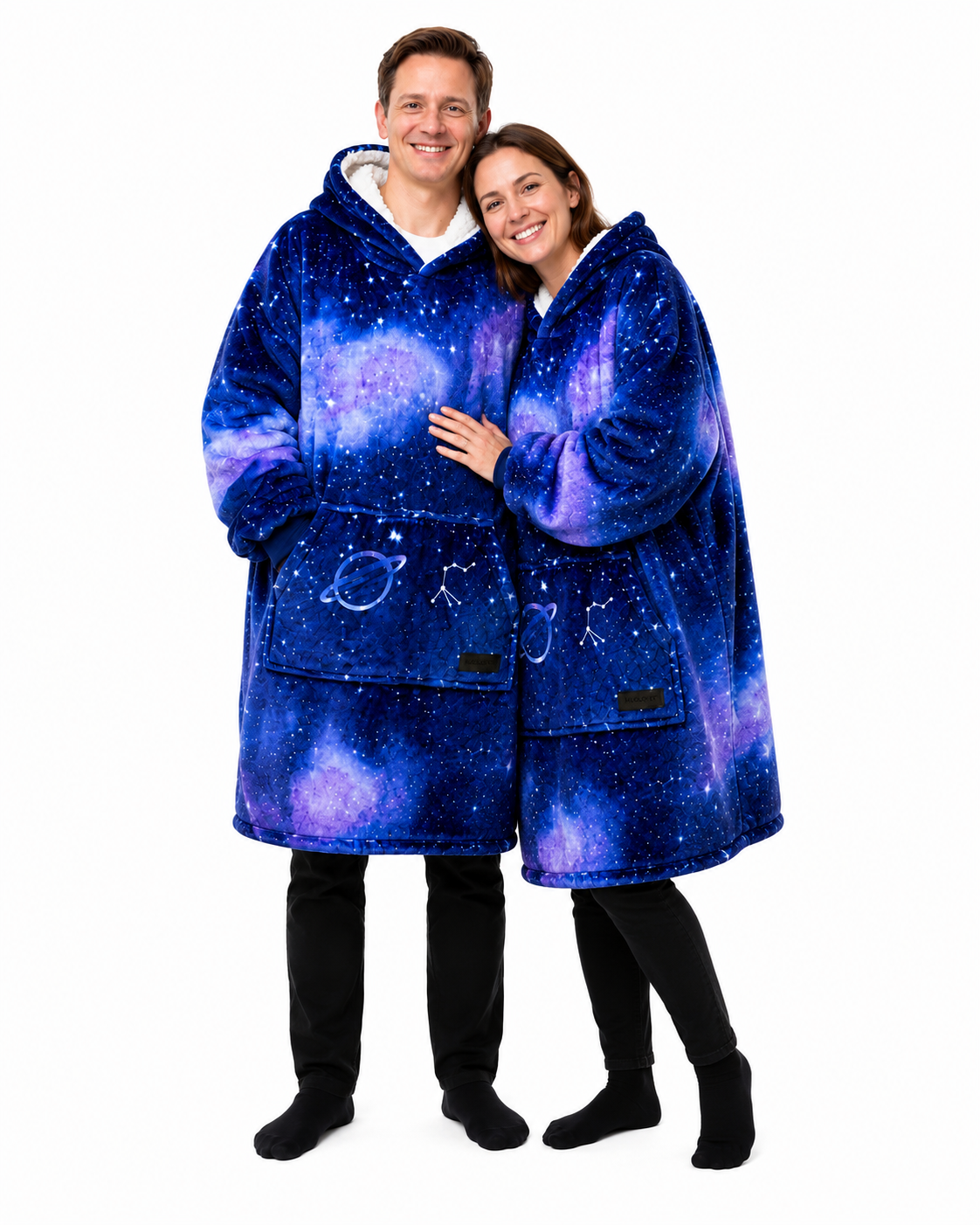 Galaxy Adult Oversized Blanket Hoodie
