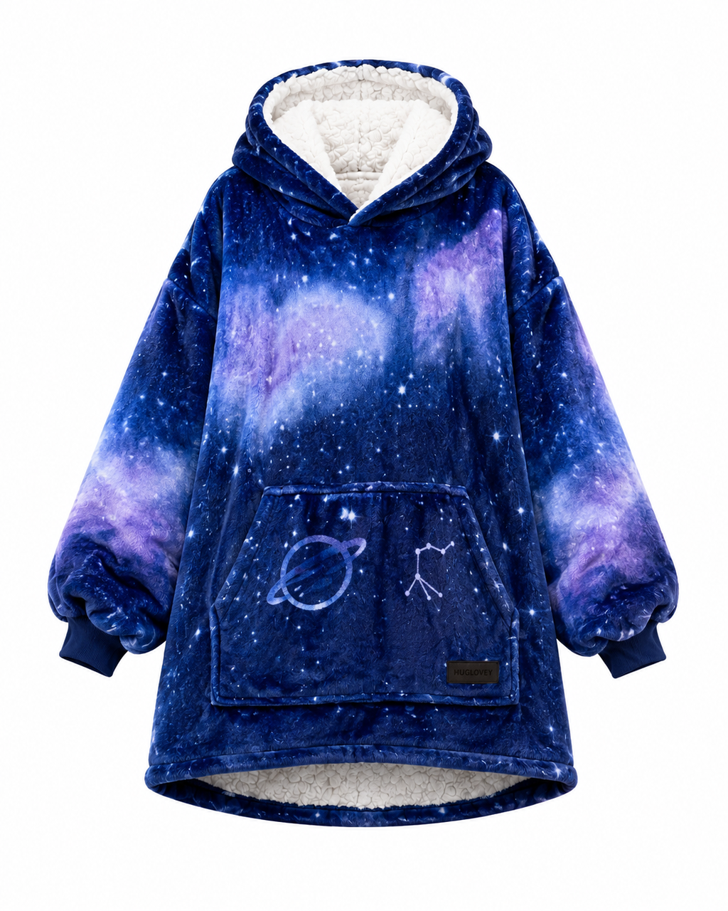 Galaxy Adult Oversized Blanket Hoodie
