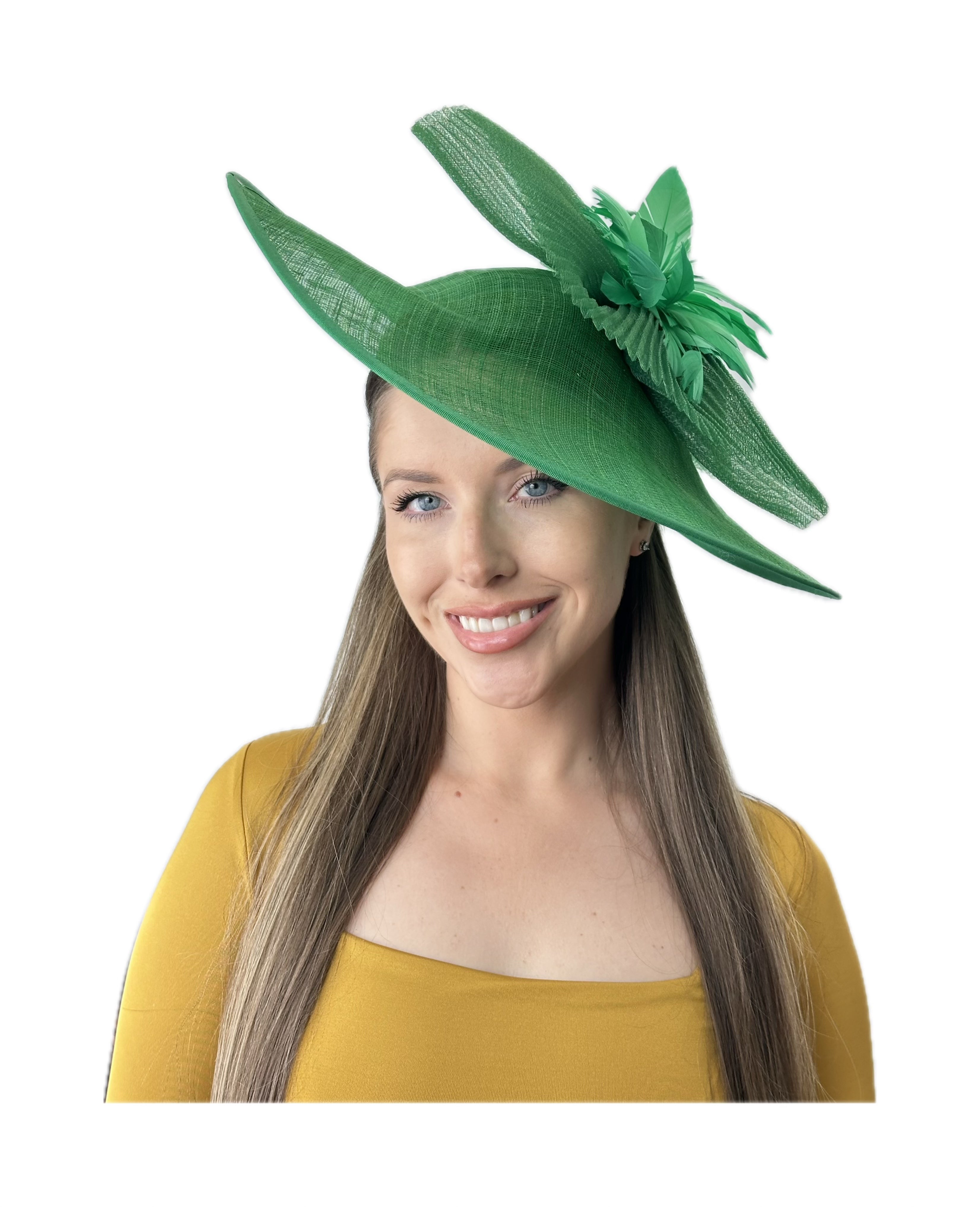 large elegant fascinator