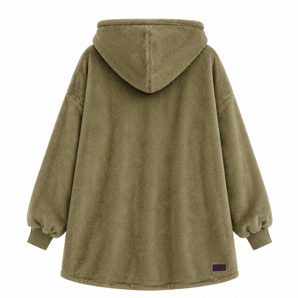 Khaki Kids’ Blanket Hoodie