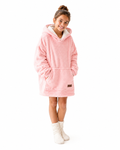 Light Pink Kids’ Blanket Hoodie