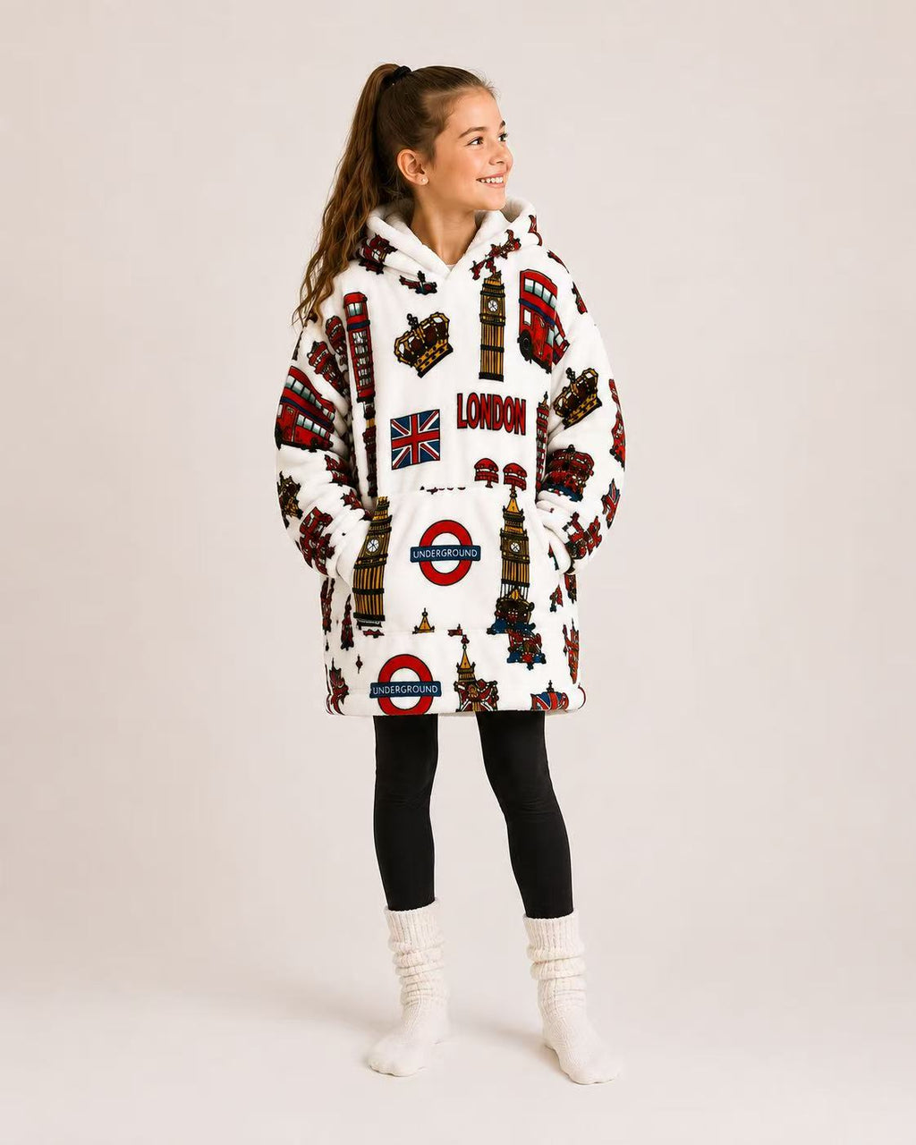 London Kids’ Blanket Hoodie