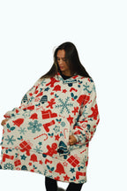 Christmas Oversized Blanket Hoodie