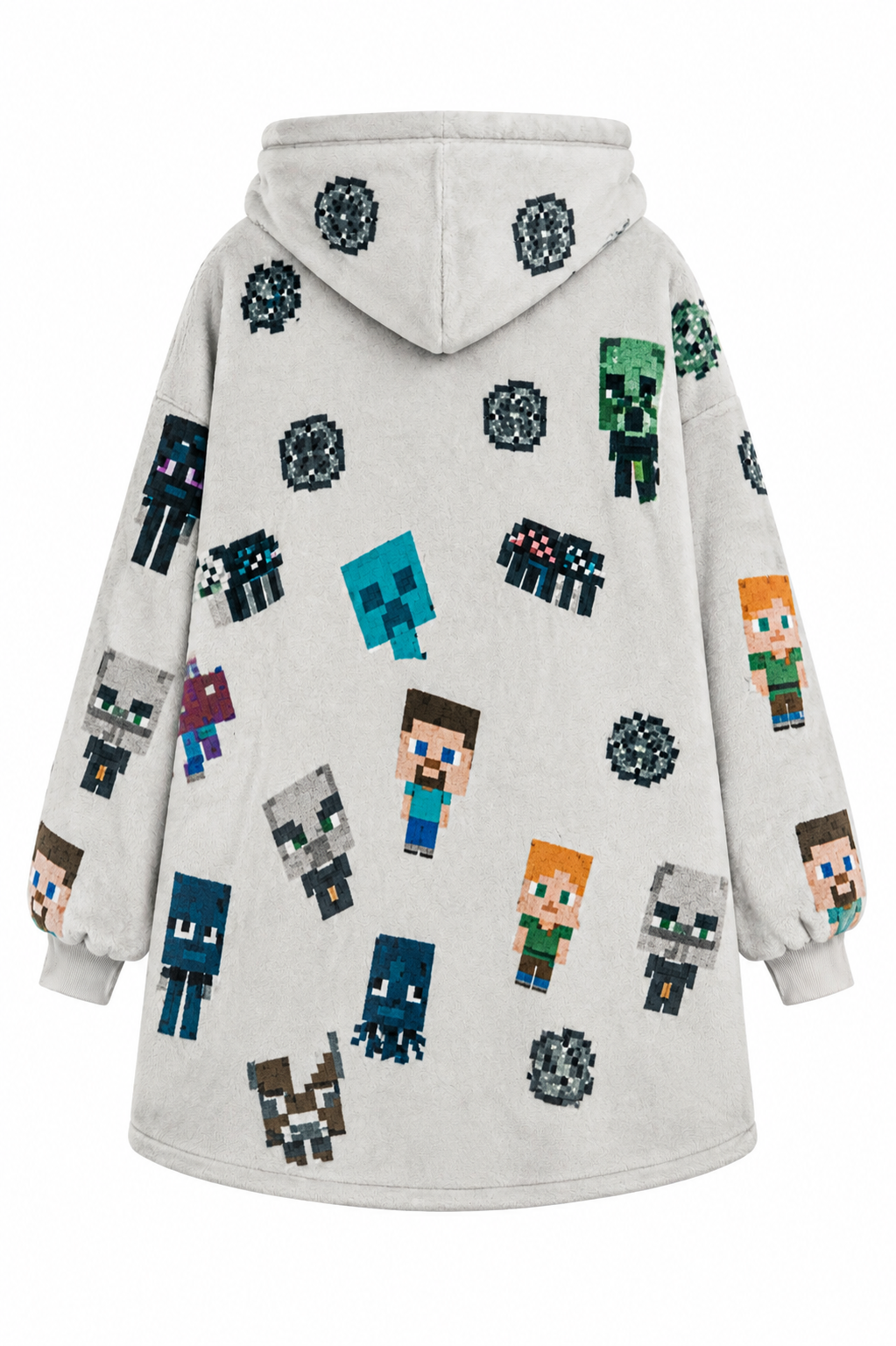 Minecraft Adult Oversized Blanket Hoodie