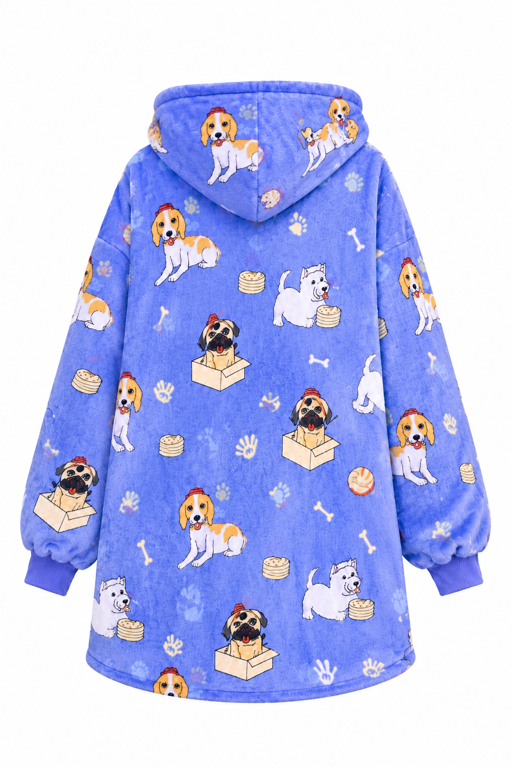 Mixed Dog Kids’ Blanket Hoodie