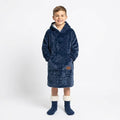 Navy Kids’ Blanket Hoodie