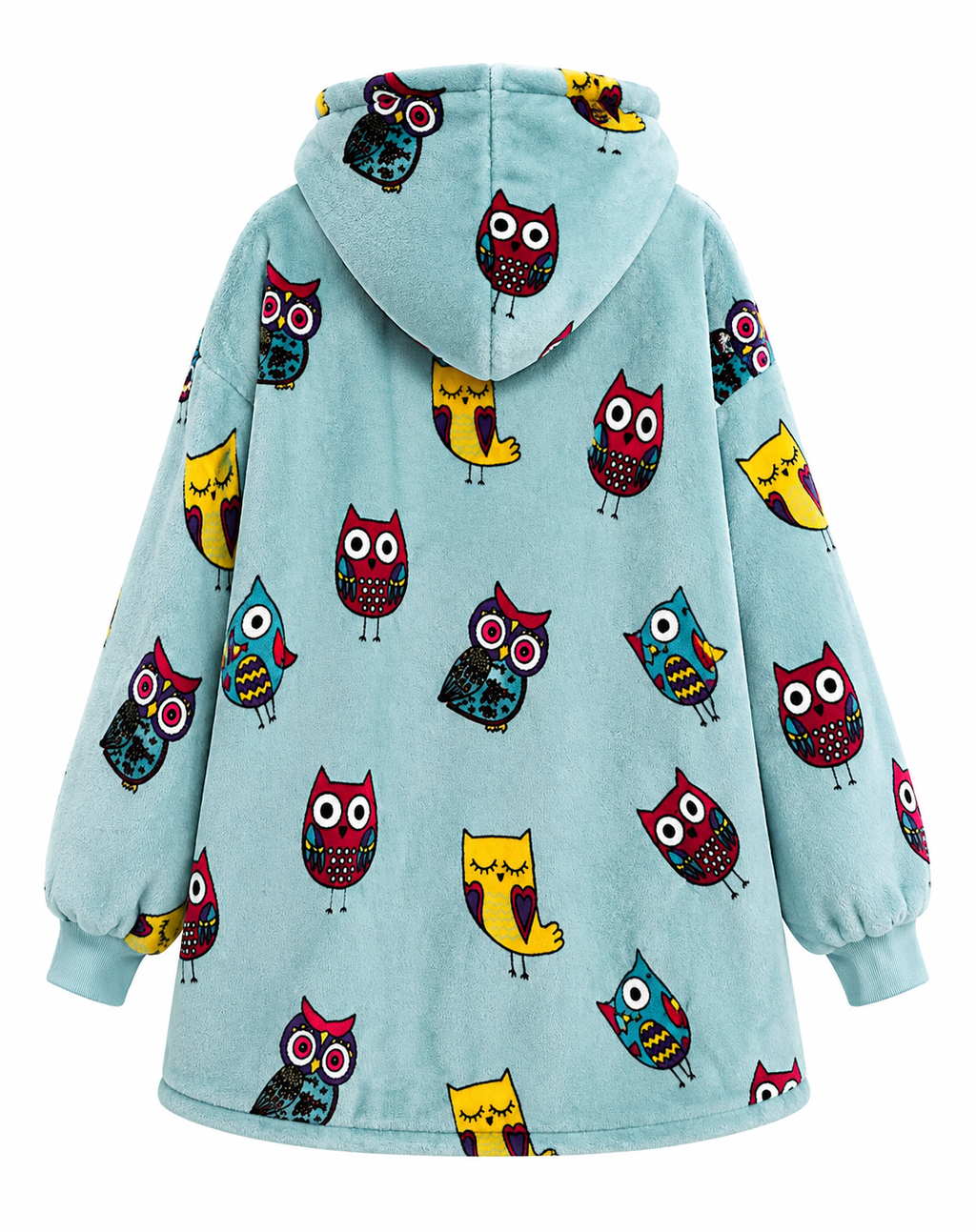 Owl Kids’ Blanket Hoodie
