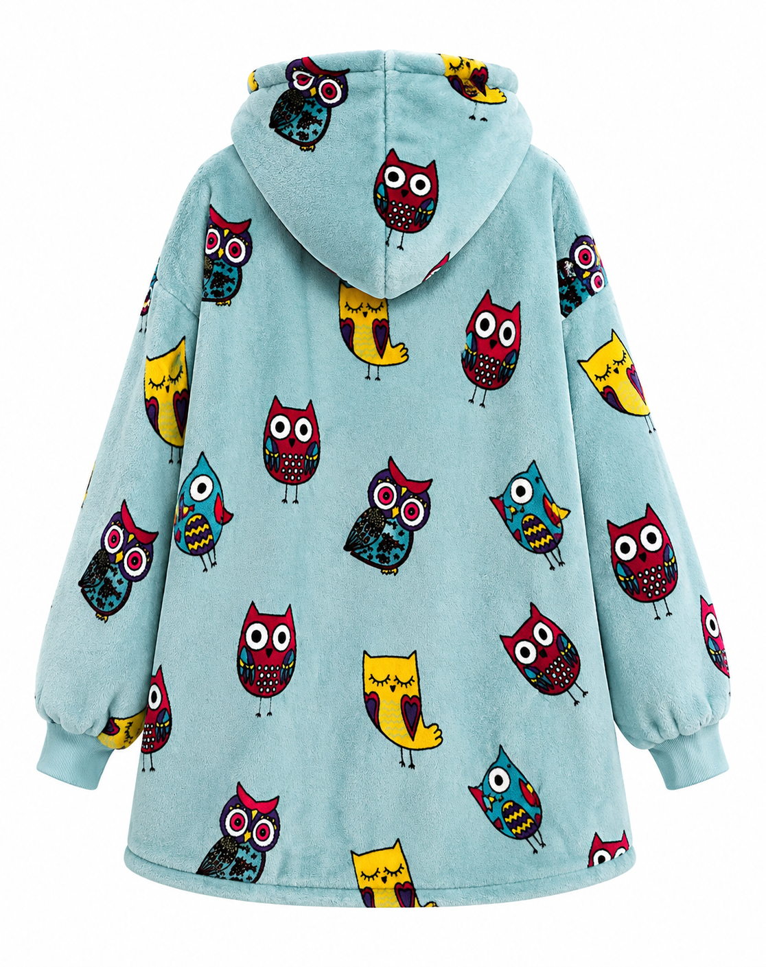 Owl Kids’ Blanket Hoodie