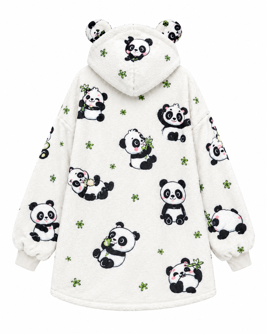 Panda Kids’ Blanket Hoodie