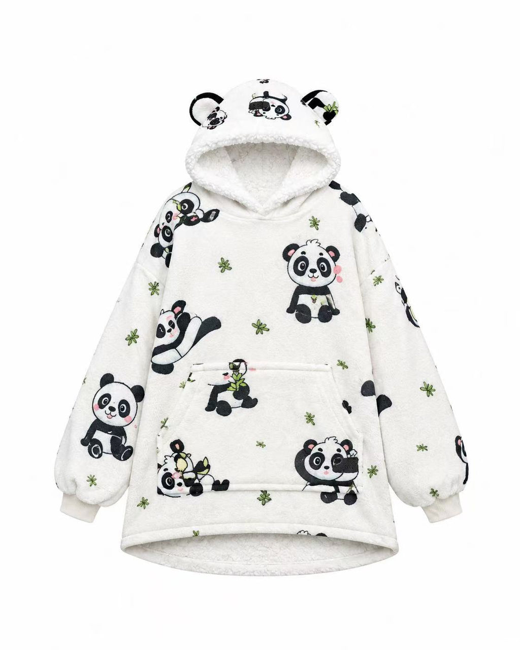 Panda Kids’ Blanket Hoodie