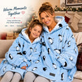 Penguins Adult Oversized Blanket Hoodie
