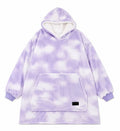 Purple Cloud Kids’ Blanket Hoodie