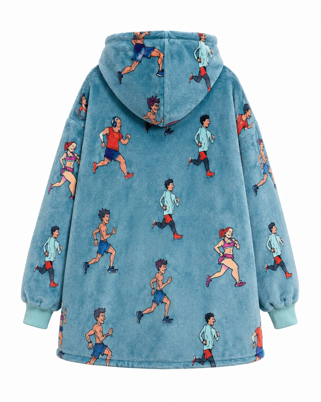 Runner Adult Oversized Blanket Hoodie