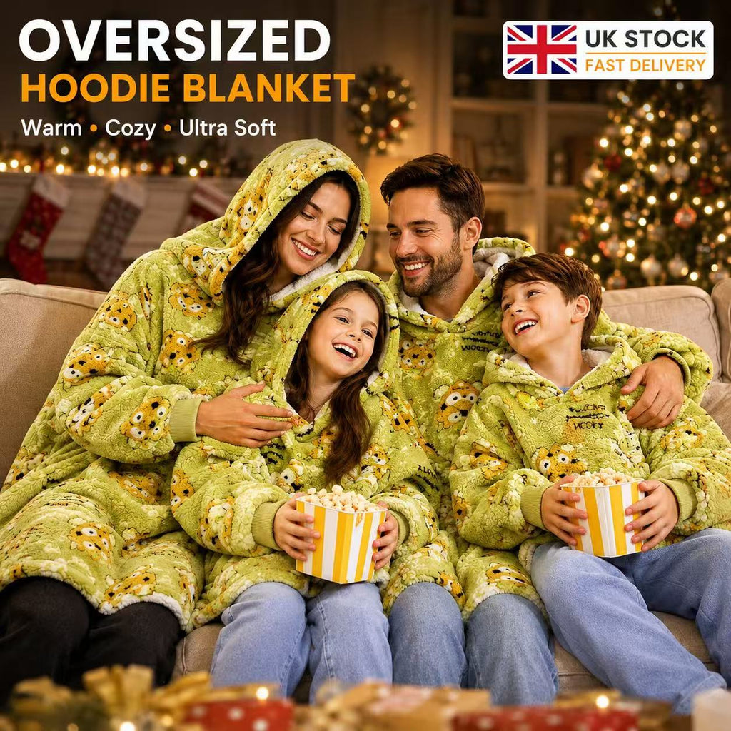 Tiger Adult Oversized Blanket Hoodie