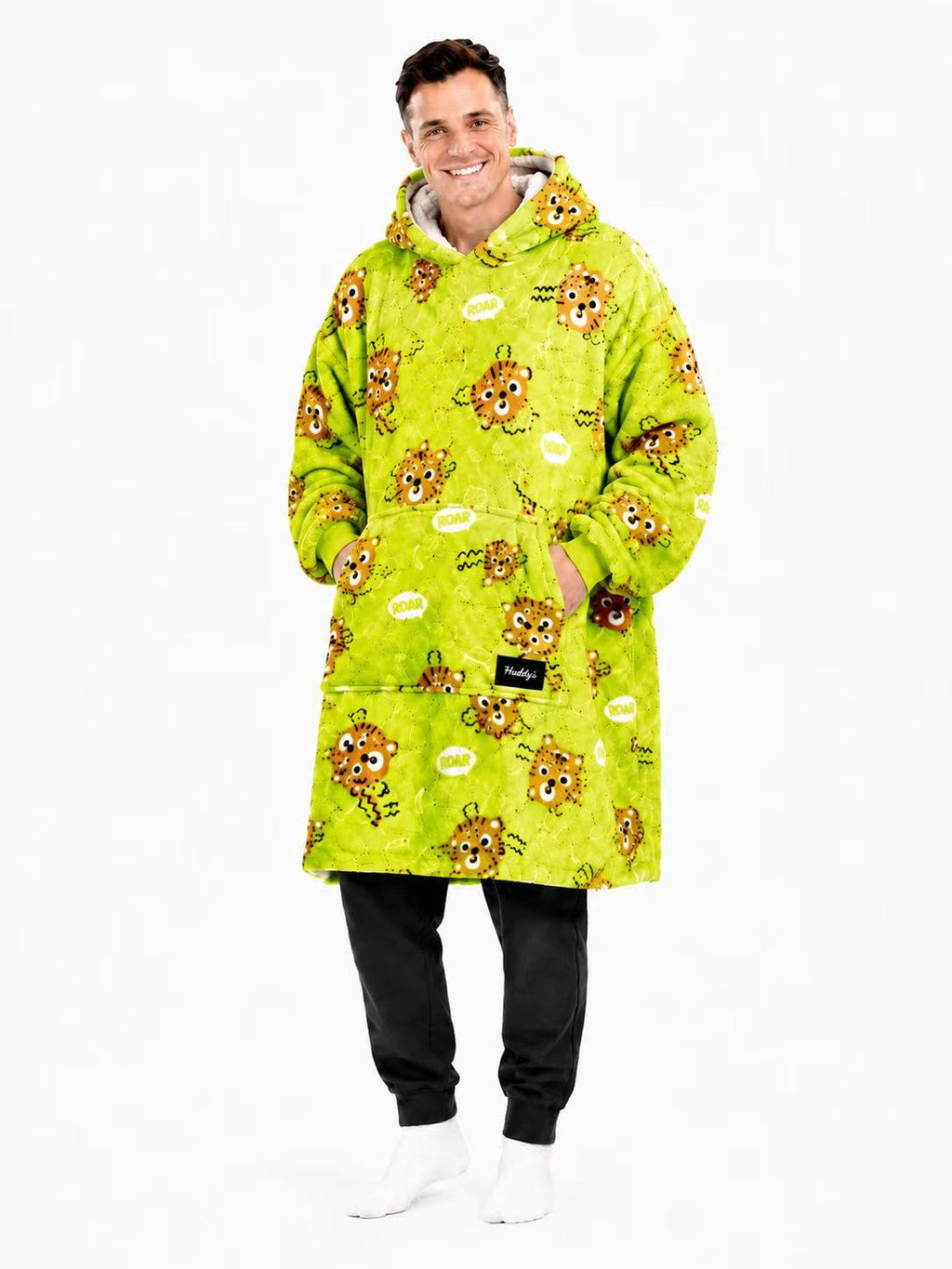 Tiger Adult Oversized Blanket Hoodie