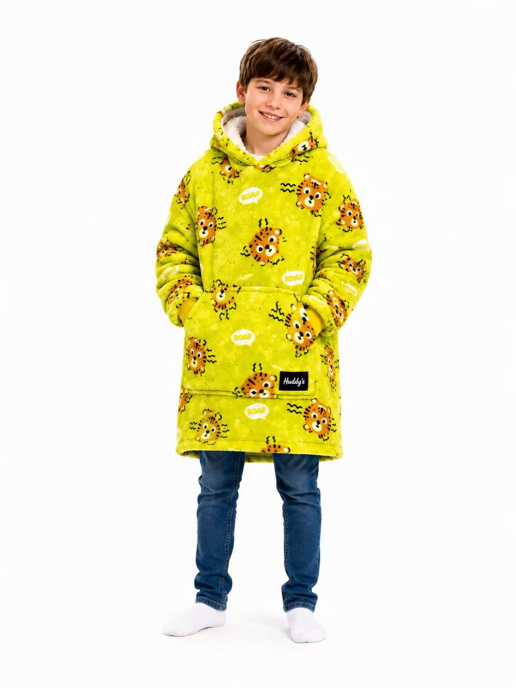 Tiger Kids’ Blanket Hoodie