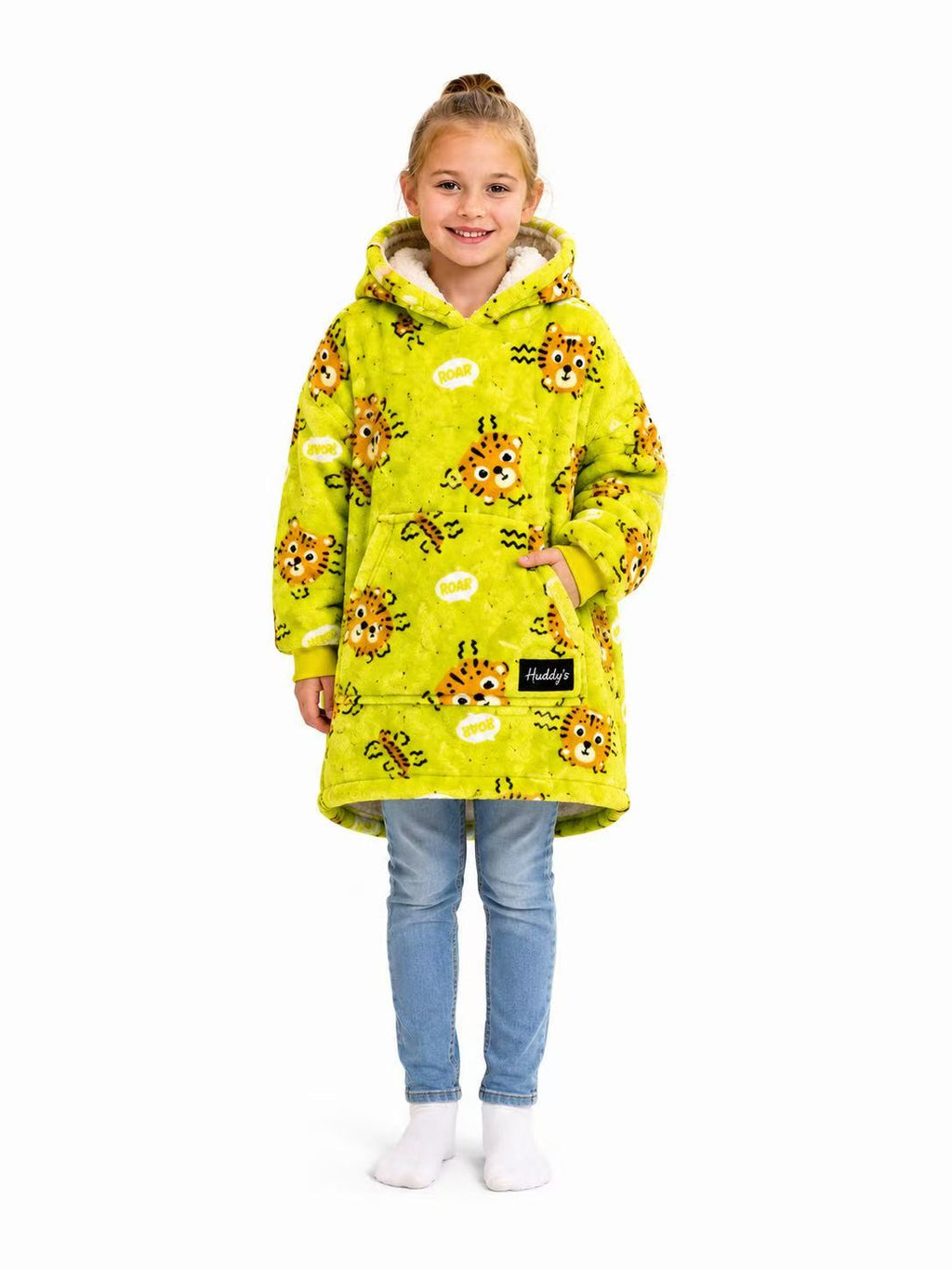 Tiger Kids’ Blanket Hoodie