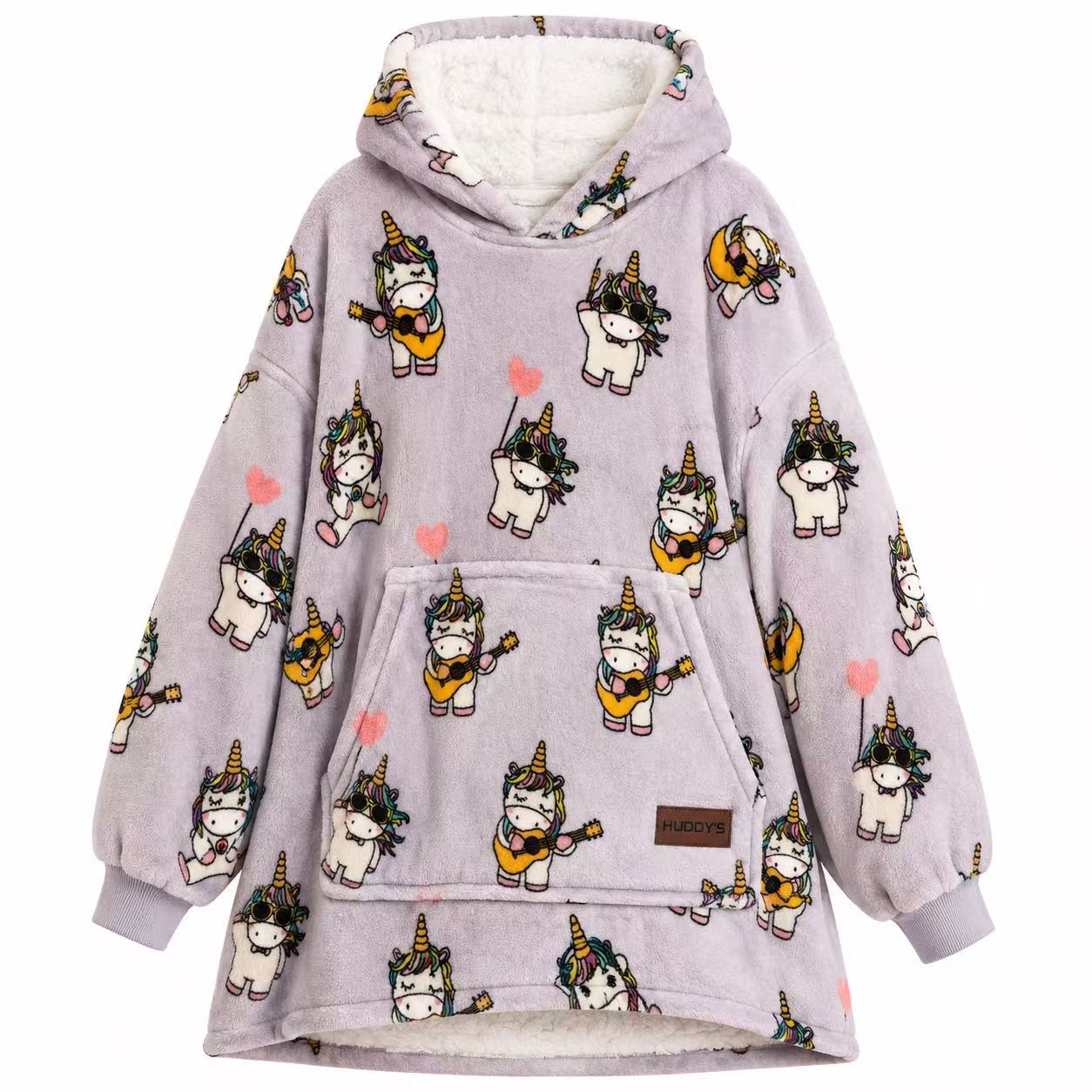 Unicorn Kids’ Blanket Hoodie