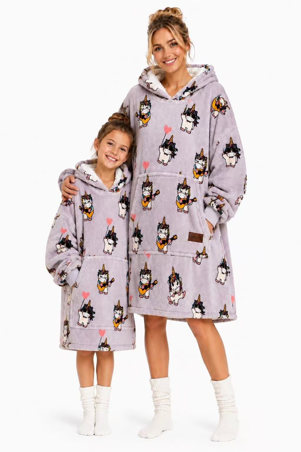 Unicorn Kids’ Blanket Hoodie