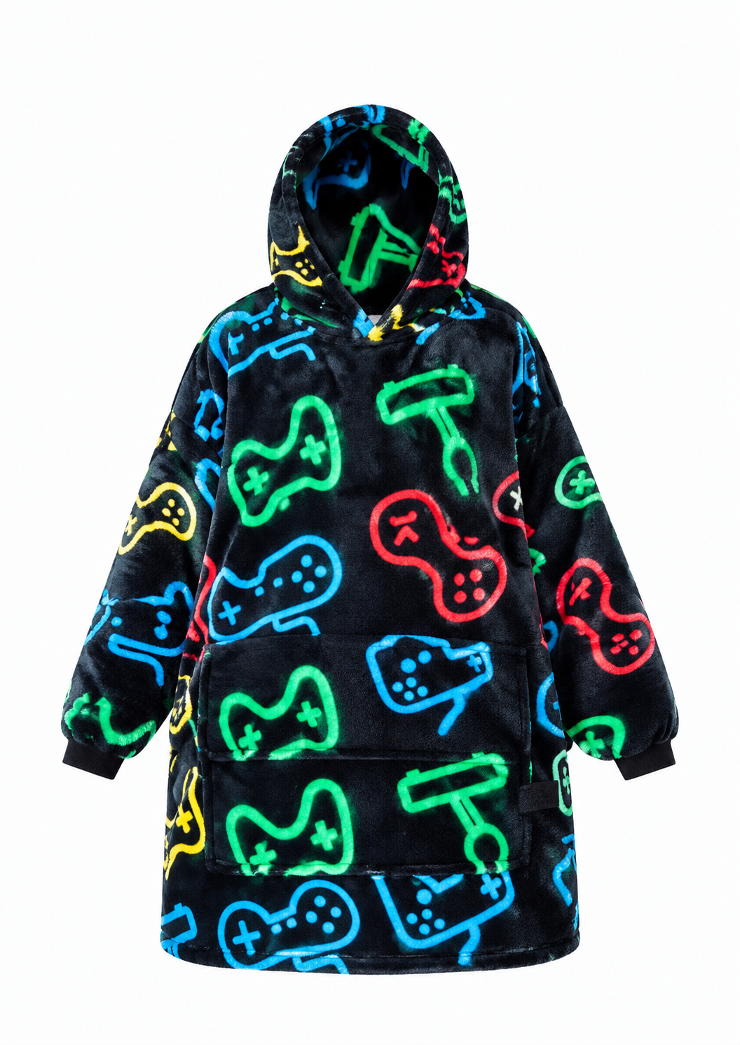 Colour Game Kids’ Blanket Hoodie