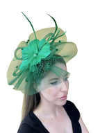 large flower fascinator