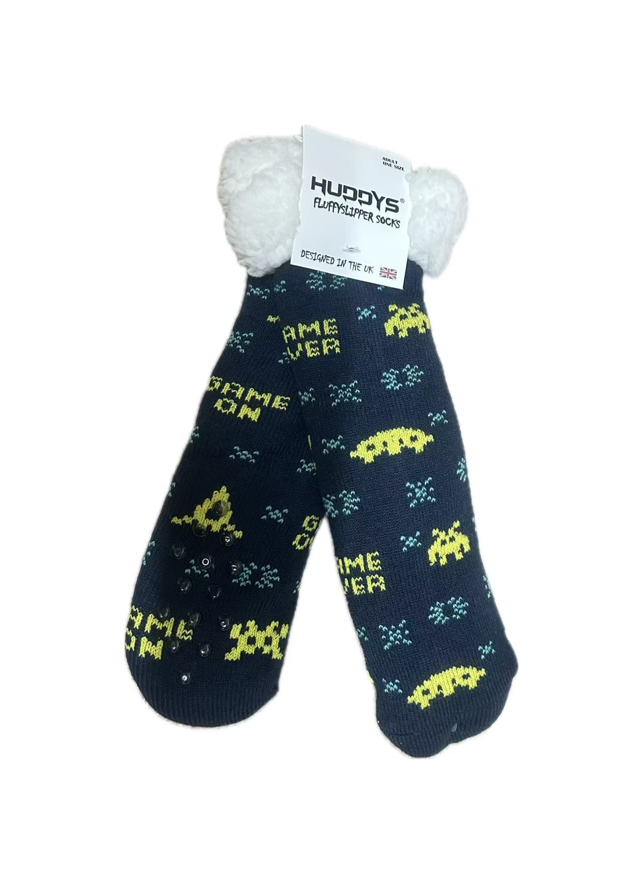 Game Over Oversized Blanket Hoodie & Slipper Socks