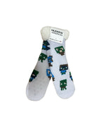 Minecraft Oversized Blanket Hoodie & Slipper Socks
