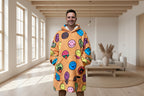 Emoji Oversized Blanket Hoodie & Slipper Socks