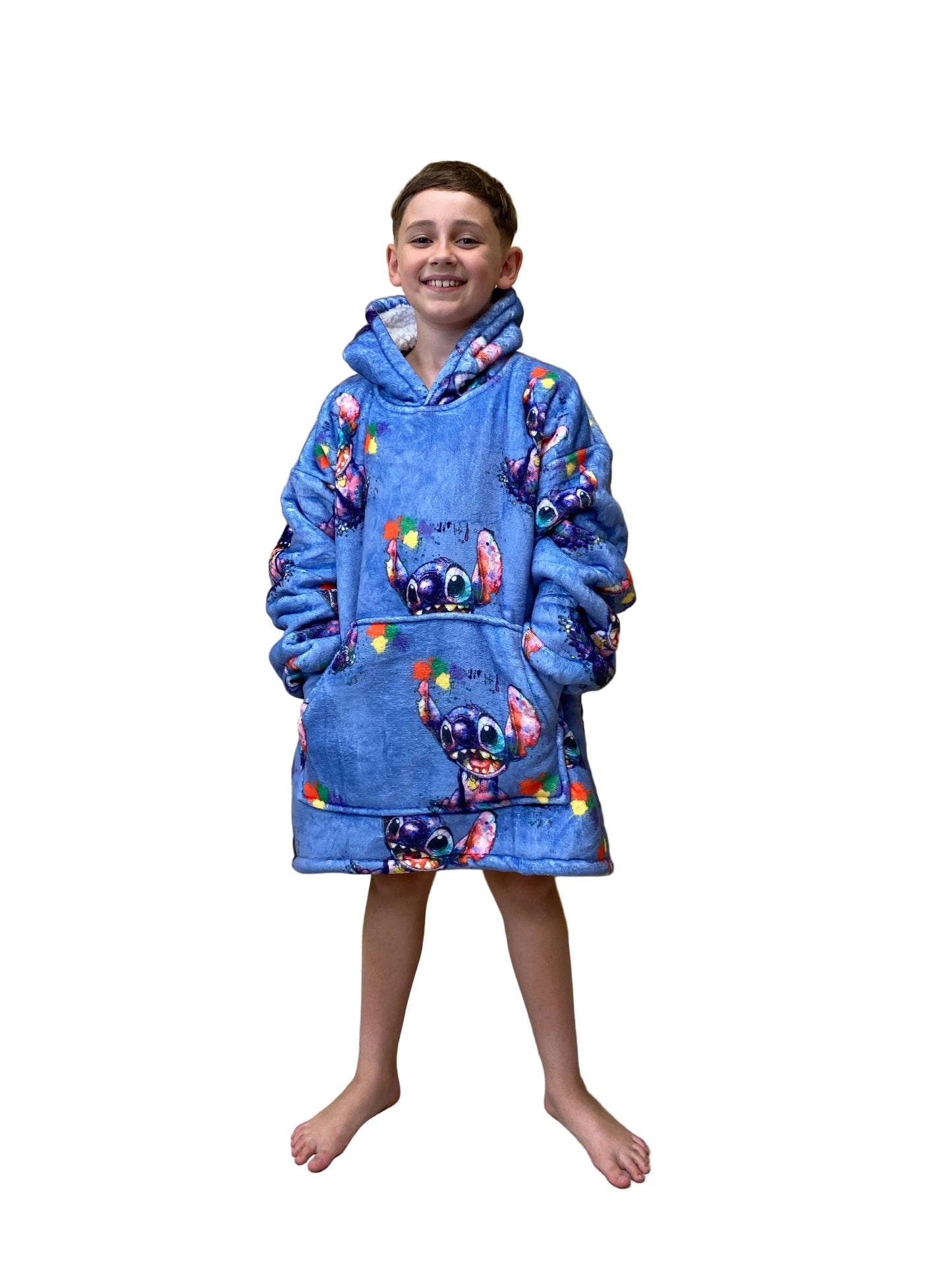 Youth Stitch Hoodie Blanket & Socks