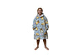 Pug Oversized Blanket Hoodie & Slipper Socks
