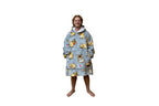 Pug Oversized Blanket Hoodie & Slipper Socks