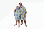 Pug Oversized Blanket Hoodie & Slipper Socks