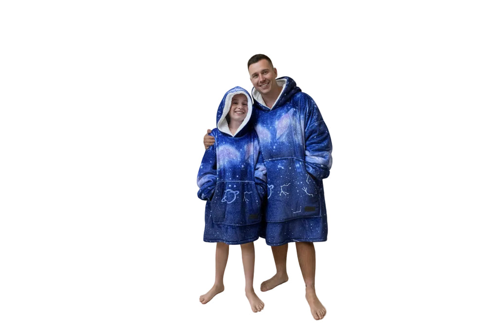 Constellation Oversized Blanket Hoodie